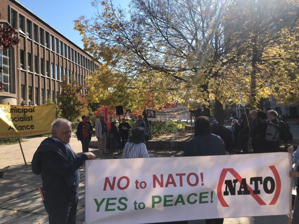 Toronto Association for Peace and Solidarity calls for Canada out of NATO