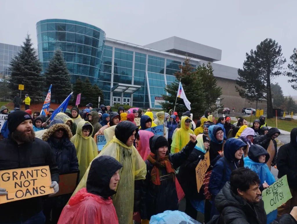 Hundreds march for free education in St. John’s