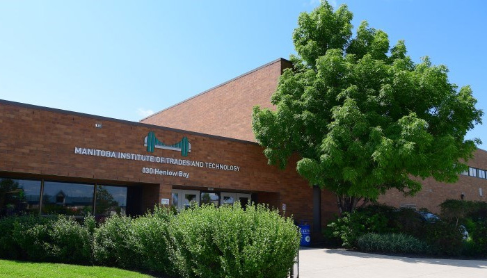 Manitoba Institute of Trades and Technology shutters